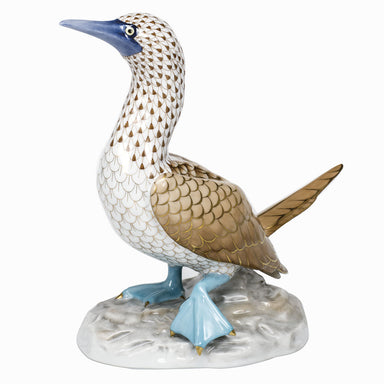 Herend Vhsp108 Blue-footed Booby 7.5"l X 7.75"h