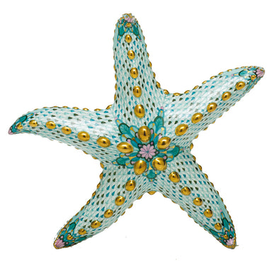 Herend Vhsp132 Starfish 9.5"l X 9.25"w X 1.75"h