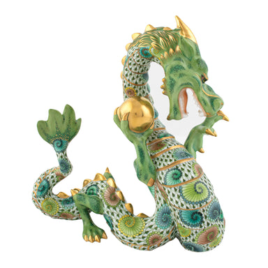 Herend Vhsp150 Whirlwind Dragon 6.75"l X 4"w X 7"h