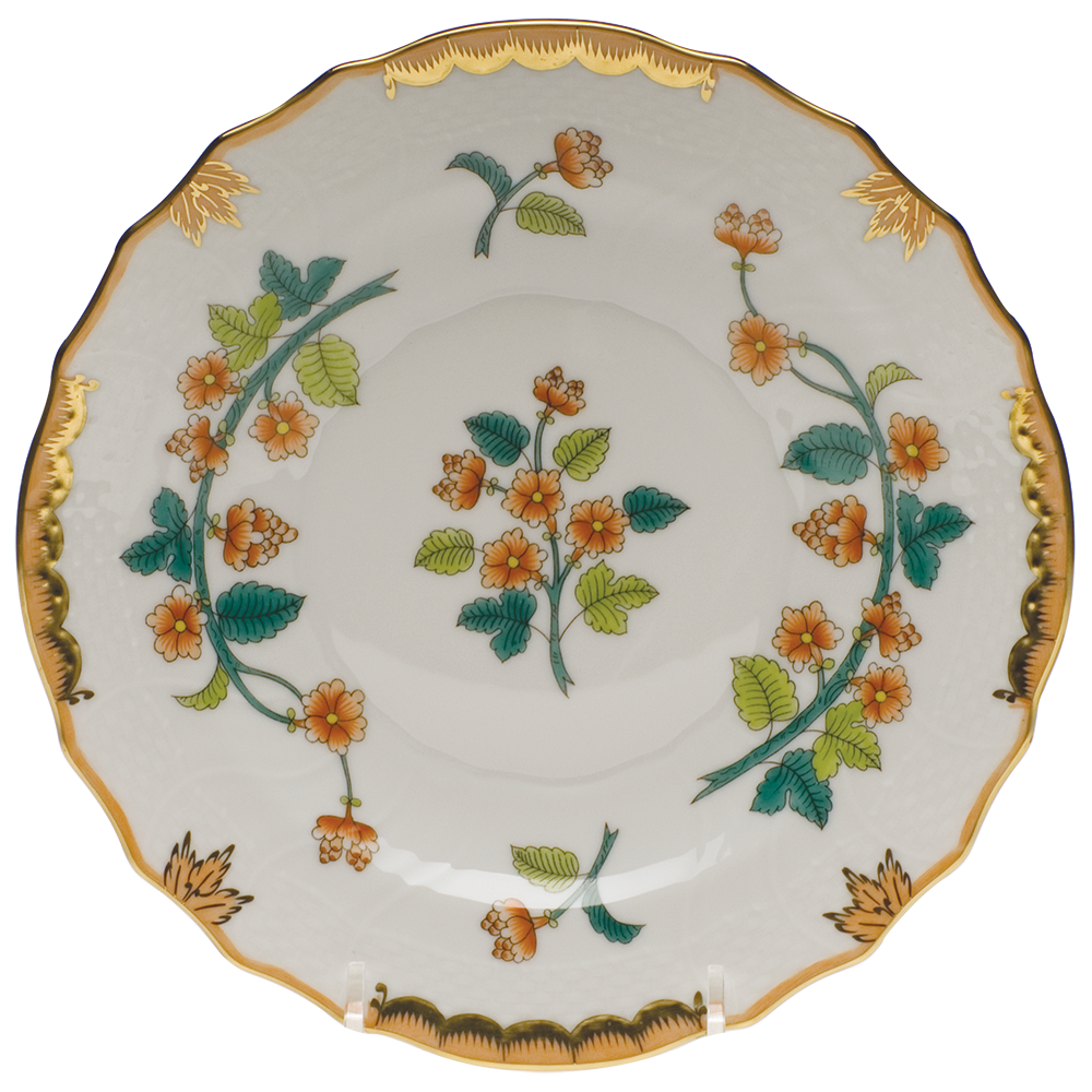 Livia Rust Salad Plate  7.5"d