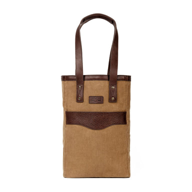 Campaign Waxed Canvas Backpack by Mission Mercantile Leather Goods – Poe  and Company Limited