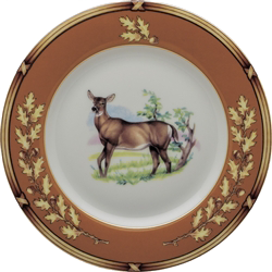 American Wildlife Doe Salad Plate