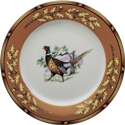 American Wildlife Pheasant Buffet Plate