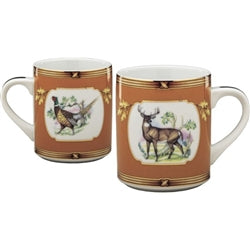 Julie Wear American Wildlife Buck & Pheasant Mug