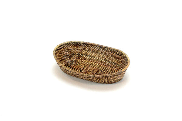 Oval Bread Basket with Tubes, Medium