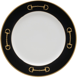 Cheval Black Salad Plate
