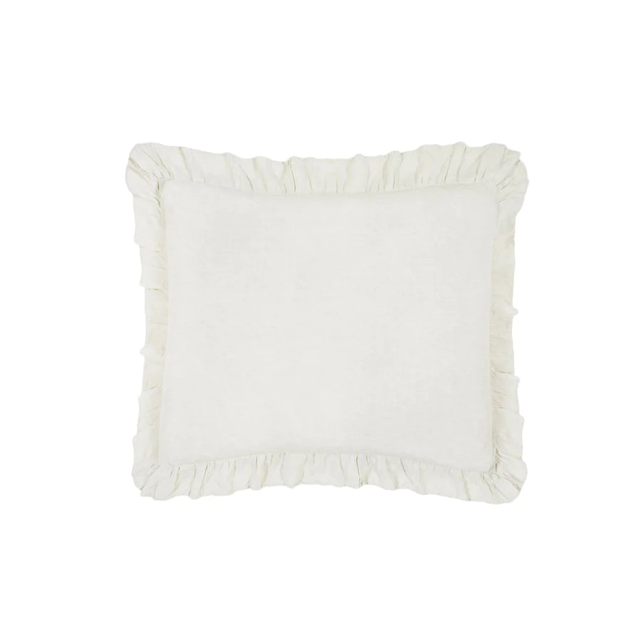 Charlie Big Pillow with Insert 28"x 36" in White