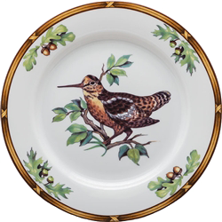 Game Birds Woodcock Salad Plate