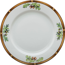 Game Birds Plain Center Dinner Plate