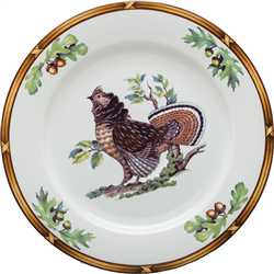 Game Birds Ruffled Grouse Buffet Plate