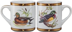 Julie Wear Game Birds Wood Duck/American Widgeon Mug