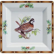 Julie Wear Game Birds Quail Square Tray