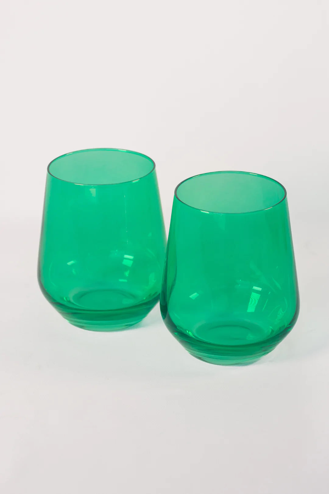 Estelle Colored Glass Wine Stemless - Thumbnail 2