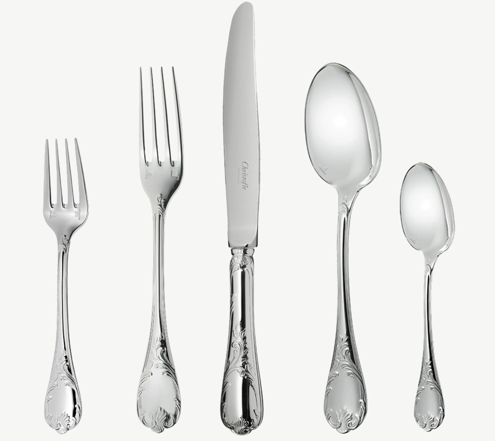 Marly Silver-Plated 5-Piece Place Setting