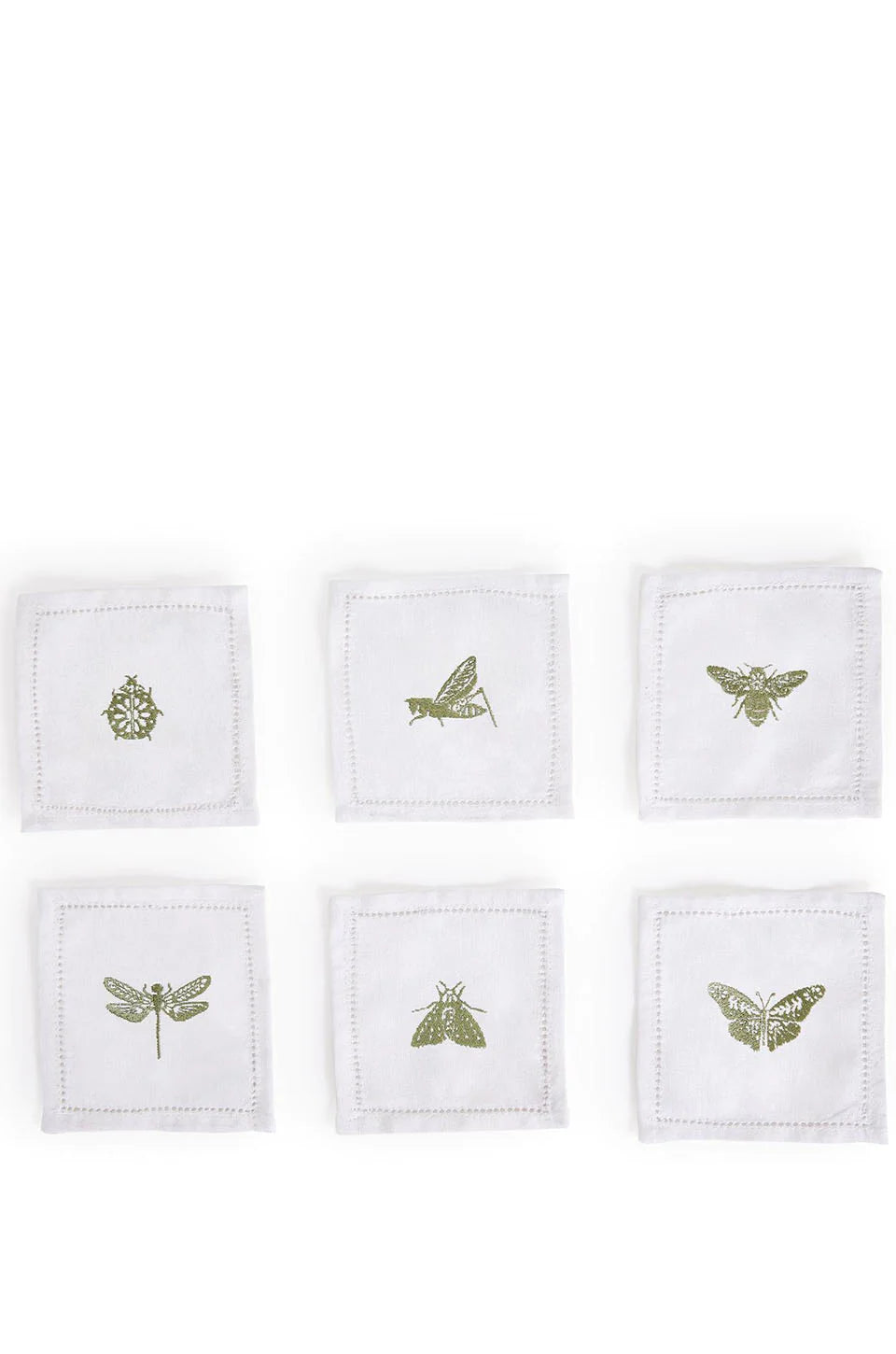 Garden Friends Insect Cocktail Napkins - Set of 6