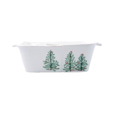 Vietri Lastra Holiday Loaf Pan