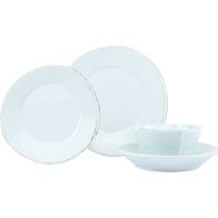 Vietri Lastra Aqua Four-Piece Place Setting