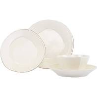 Vietri Lastra Linen Four-Piece Place Setting