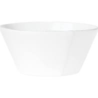 Vietri Lastra White Large Stacking Serving Bowl