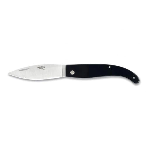 Berti Knives Maremmano A Foglia Black Lucite