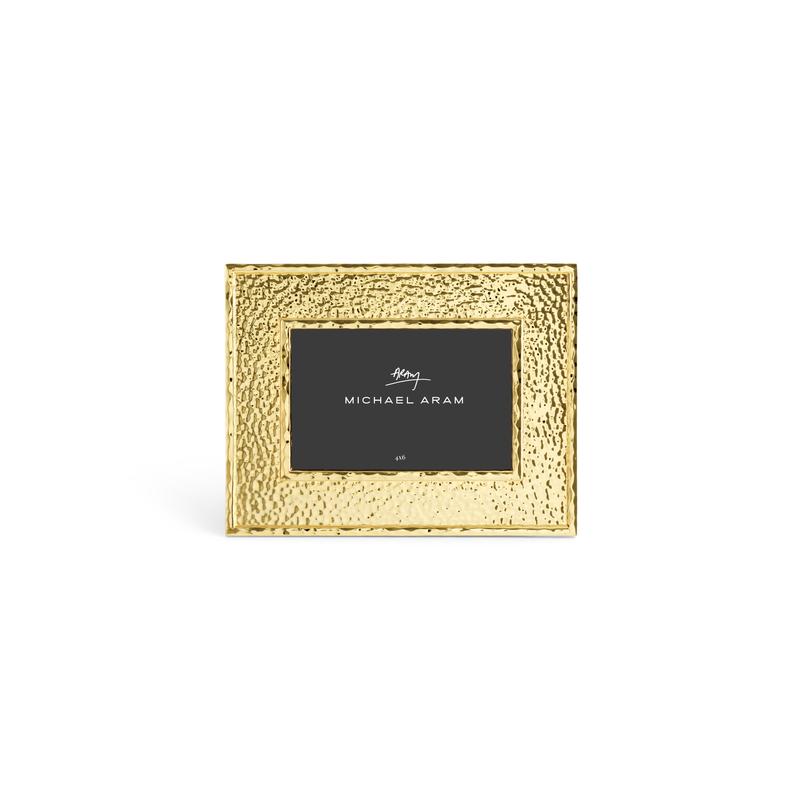 Hammertone Frame 4x6 Gold