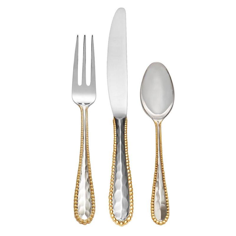 Molten Gold 3-Piece Dessert Set