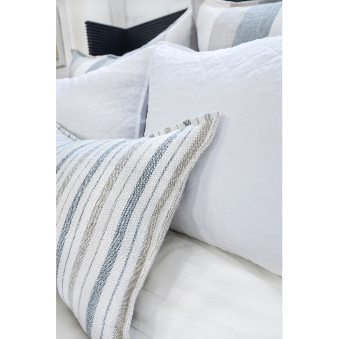 Naples - Ocean/Natural Body Pillow with Insert