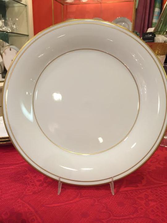 Necklace Gold Ultra-White Dinner Plate