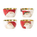 Vietri Old St. Nick Assorted Cereal Bowls - Set of 4