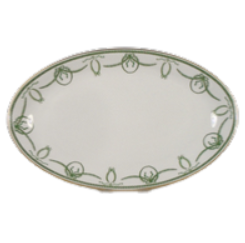 Cheverny Green Oval Platter