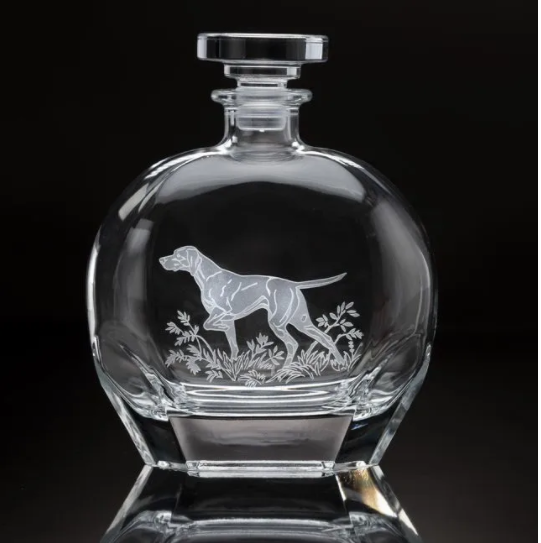 Pointer Crystal Decanter