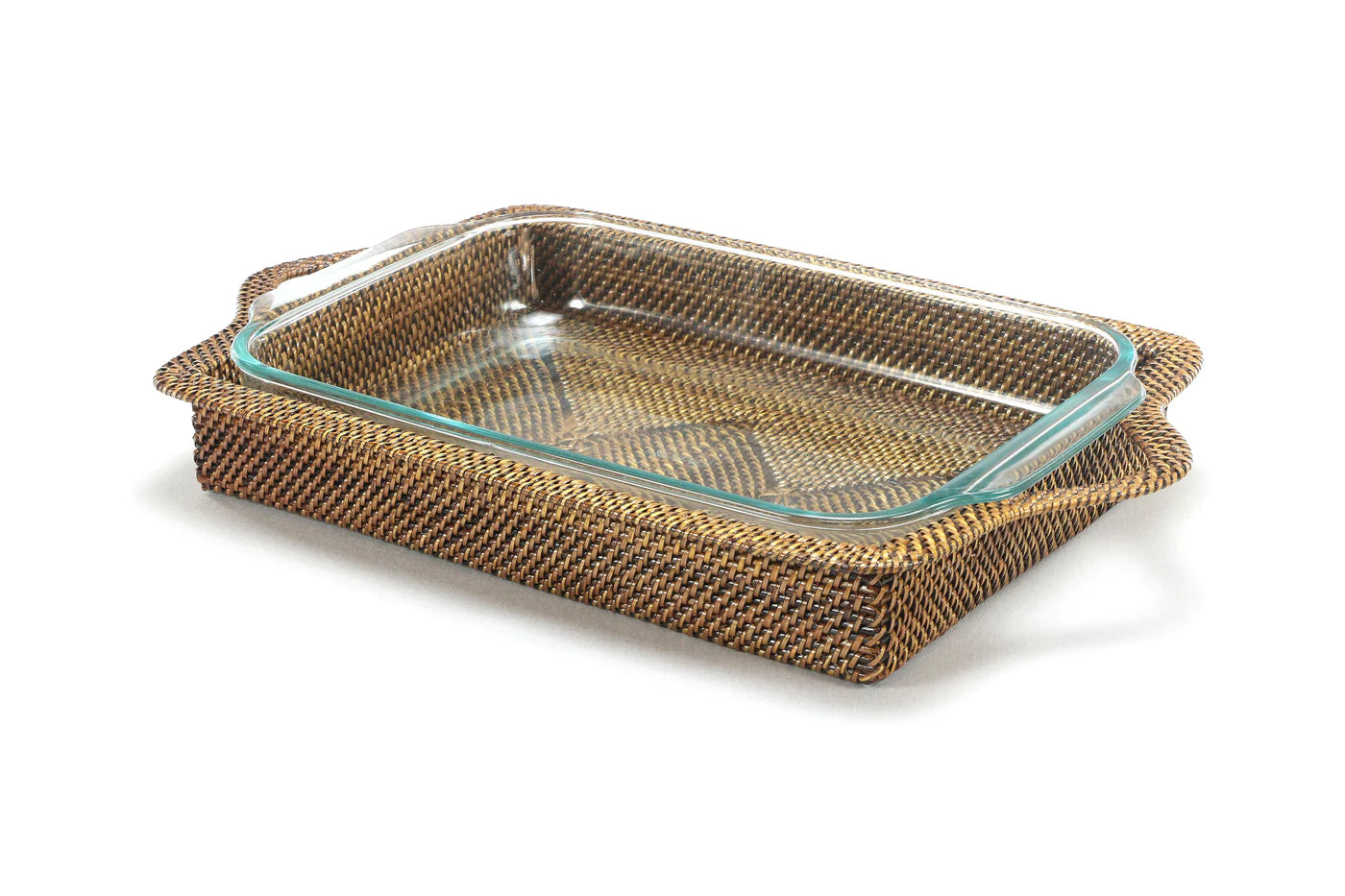 Rectangular Tray Holder INCLUDES Pyrex 3QT baker