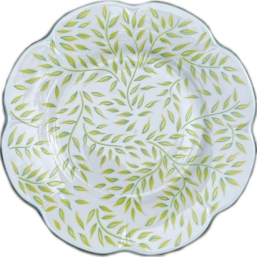 Olivier Spring Green Dessert Plate