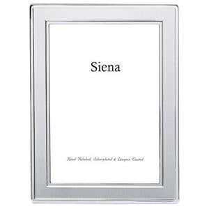 4 x 6 Silver-Plated Wide Double Border Frame