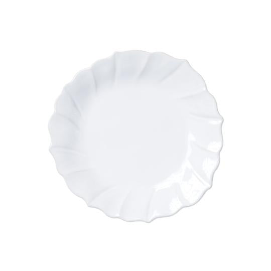 Vietri Incanto Stone Ruffle Salad Plate