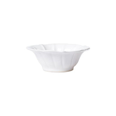 Vietri Incanto Stone Ruffle Cereal Bowl