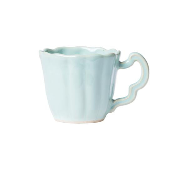 Vietri Incanto Stone Scallop Mug