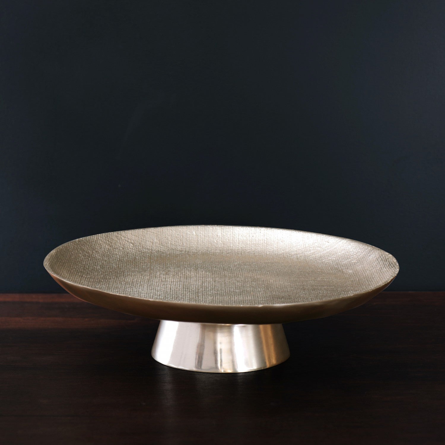 Sierra Modern Fina Pedestal Cake Stand - Gold