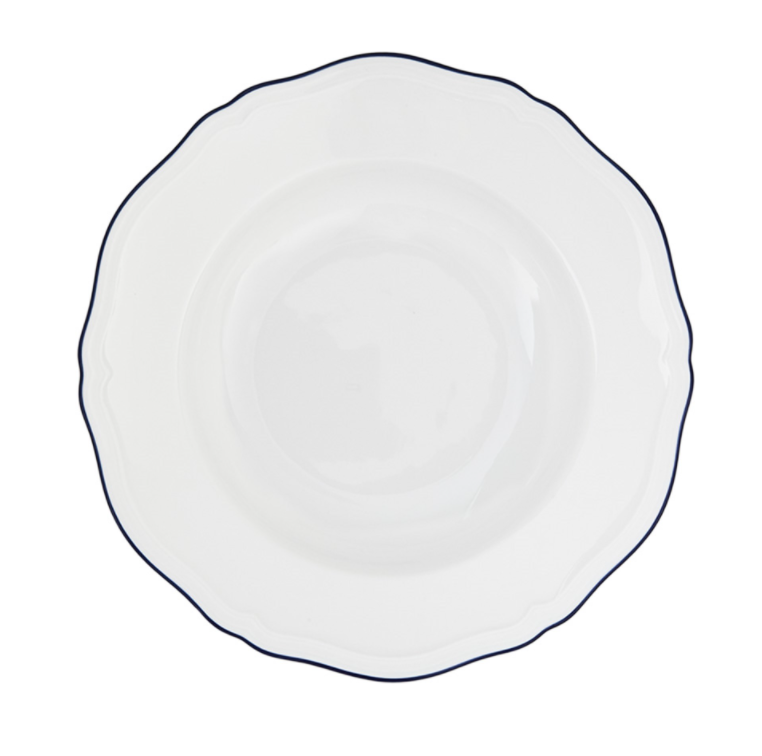 Corona Blu Soup Plate