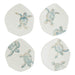 Vietri Tartaruga Assorted Salad Plates - Set of 4