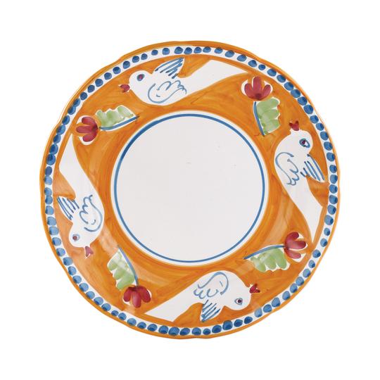 Vietri Campagna Uccello Dinner Plate