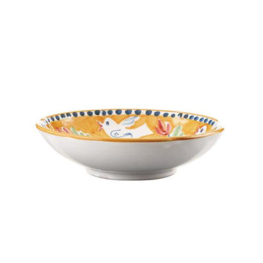 Vietri Campagna Uccello Coupe Pasta Bowl